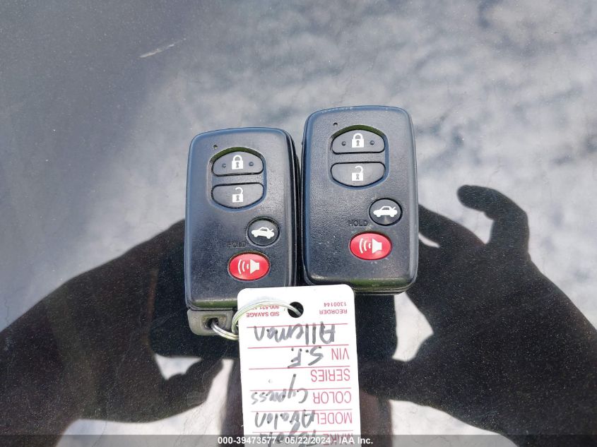 2011 Toyota Avalon Limited VIN: 4T1BK3DBXBU409839 Lot: 39473577