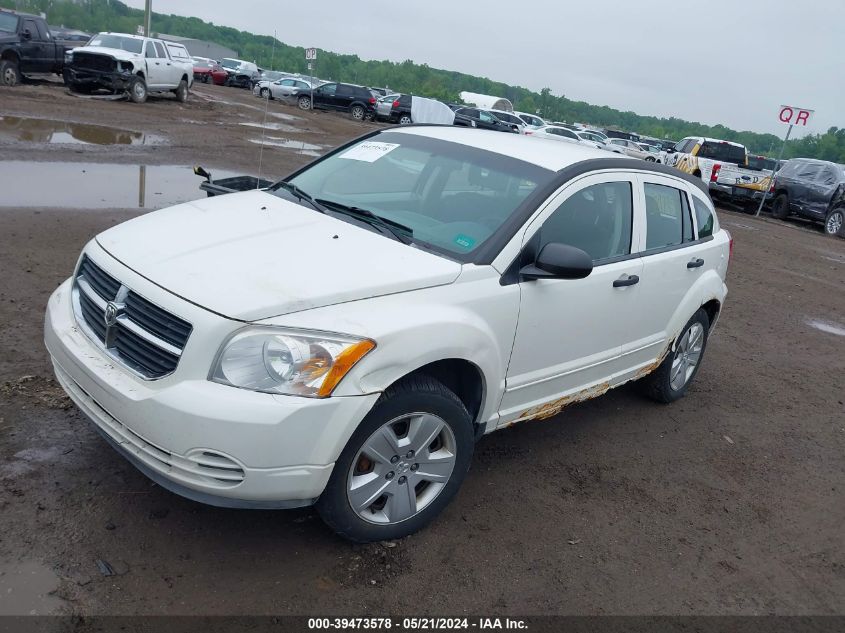 2007 Dodge Caliber Sxt VIN: 1B3HB48B07D259103 Lot: 39473578