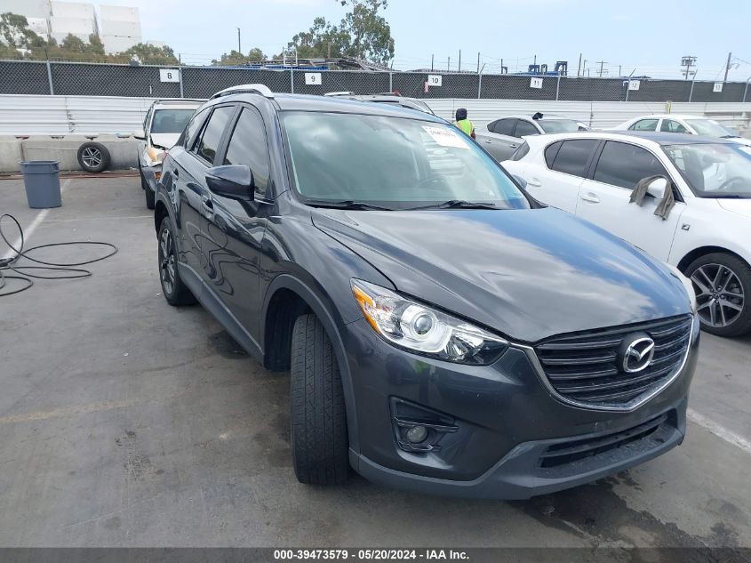 2016 Mazda Cx-5 Grand Touring VIN: JM3KE4DY8G0615818 Lot: 39473579