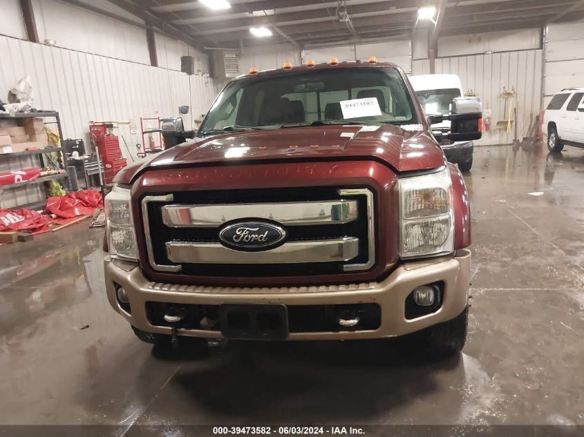 2011 Ford F-450 Lariat VIN: 1FT8W4DT8BEB56922 Lot: 39473582