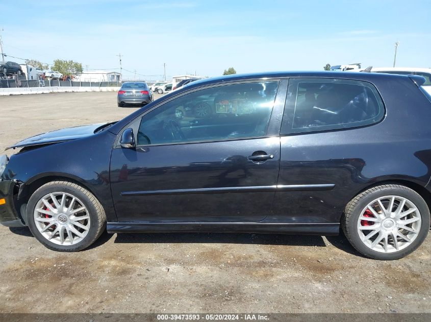 2007 Volkswagen Gti 2-Door VIN: WVWEV71K87W132690 Lot: 39473593