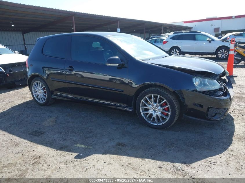 2007 Volkswagen Gti 2-Door VIN: WVWEV71K87W132690 Lot: 39473593