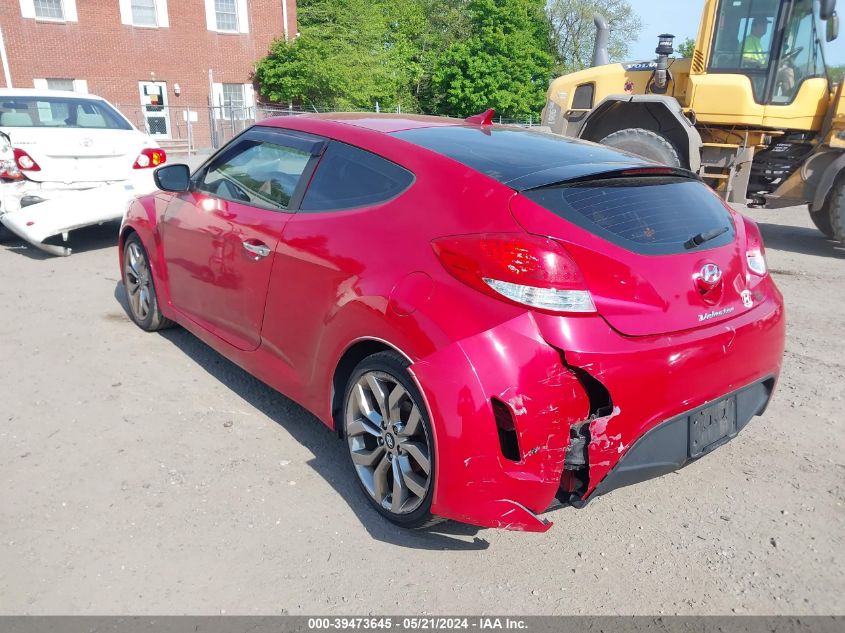 2015 Hyundai Veloster Re:flex VIN: KMHTC6AD0FU219420 Lot: 39473645