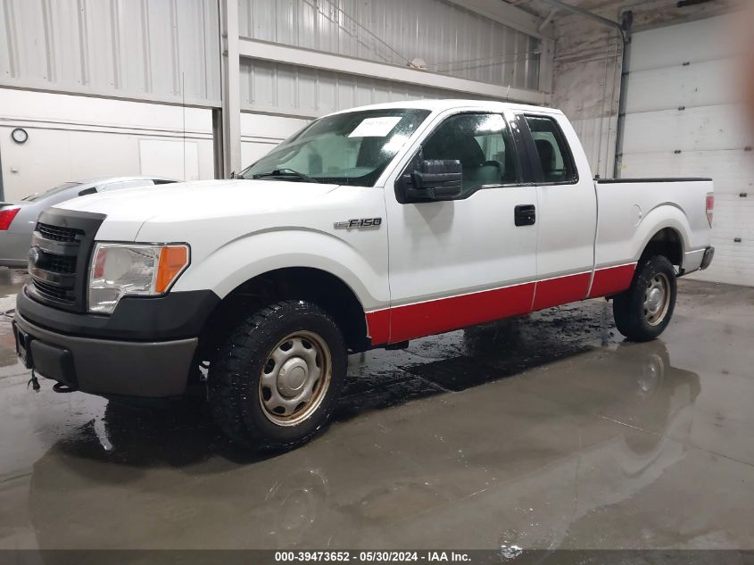 2013 Ford F-150 Xl VIN: 1FTEX1EM5DKE41541 Lot: 39473652