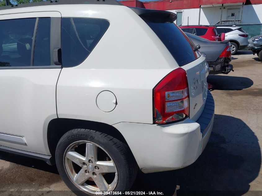 2008 Jeep Compass Limited VIN: 1J8FT57W88D663919 Lot: 39473654