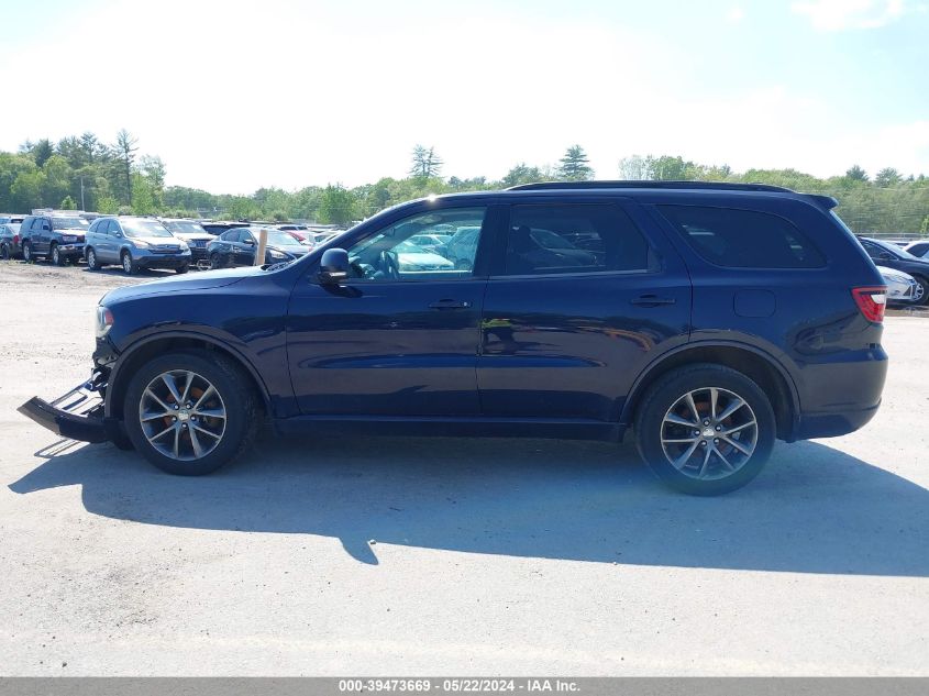 2017 Dodge Durango Gt Awd VIN: 1C4RDJDG0HC732874 Lot: 39473669