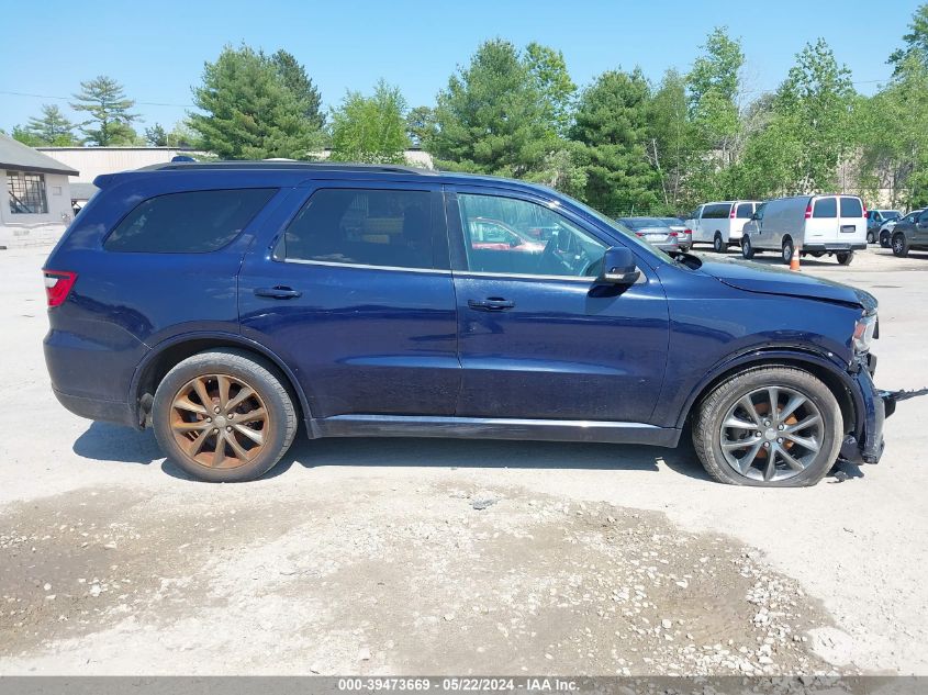 2017 Dodge Durango Gt Awd VIN: 1C4RDJDG0HC732874 Lot: 39473669