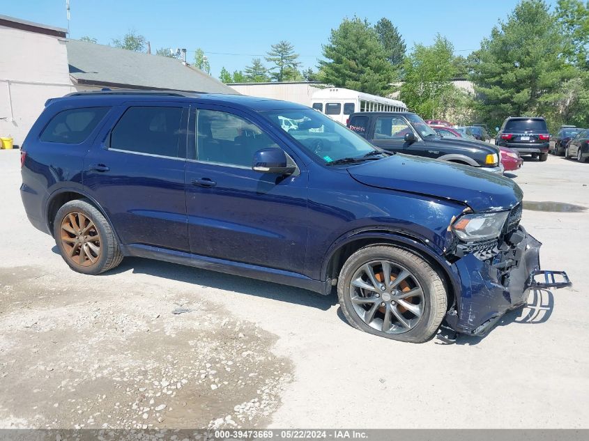 2017 Dodge Durango Gt Awd VIN: 1C4RDJDG0HC732874 Lot: 39473669