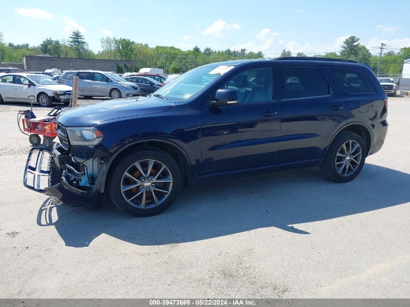 2017 Dodge Durango Gt Awd VIN: 1C4RDJDG0HC732874 Lot: 39473669