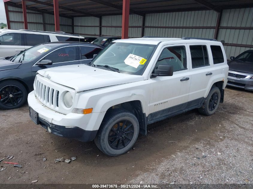 2013 Jeep Patriot Sport VIN: 1C4NJRBB9DD129262 Lot: 39473675