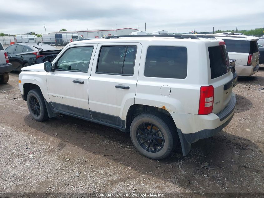 2013 Jeep Patriot Sport VIN: 1C4NJRBB9DD129262 Lot: 39473675