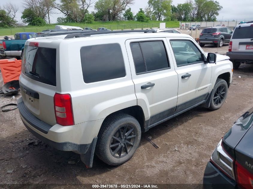 2013 Jeep Patriot Sport VIN: 1C4NJRBB9DD129262 Lot: 39473675