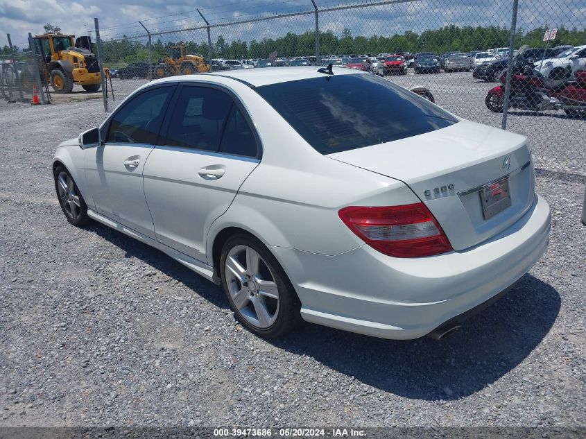 2010 Mercedes-Benz C 300 Luxury 4Matic/Sport 4Matic VIN: WDDGF8BB4AR103760 Lot: 39473686