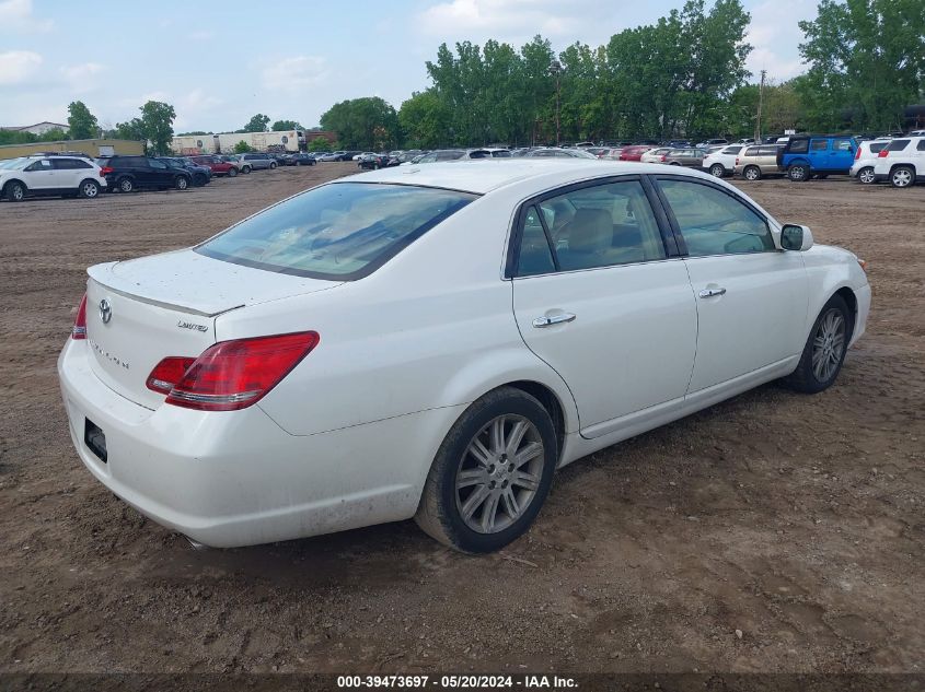 2009 Toyota Avalon Limited VIN: 4T1BK36B89U345162 Lot: 39473697