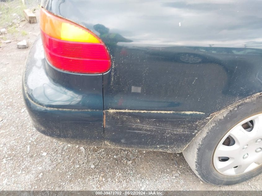 1999 Chevrolet Prizm VIN: 1Y1SK5280XZ417624 Lot: 39473702