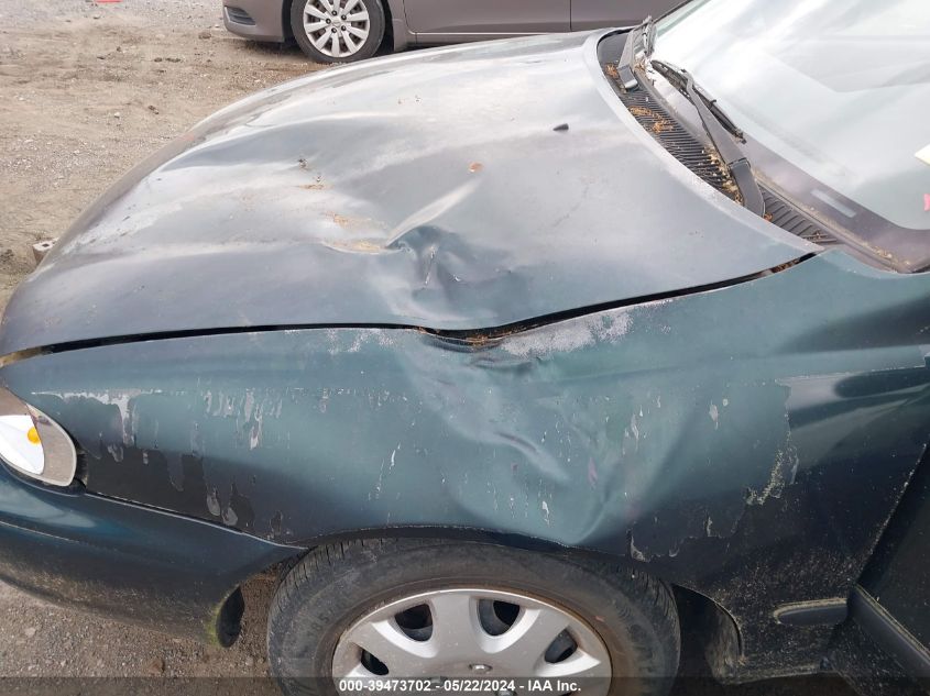 1999 Chevrolet Prizm VIN: 1Y1SK5280XZ417624 Lot: 39473702