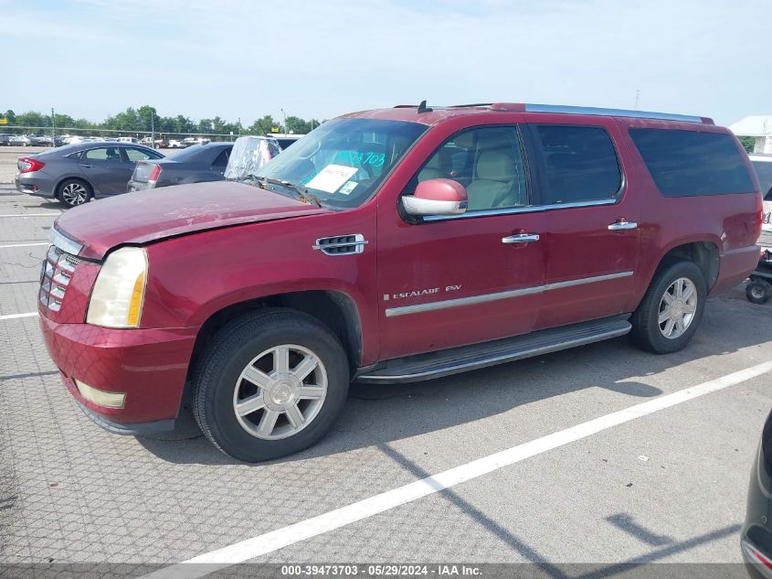 2007 Cadillac Escalade Esv VIN: 1GYFK66827R255012 Lot: 39473703