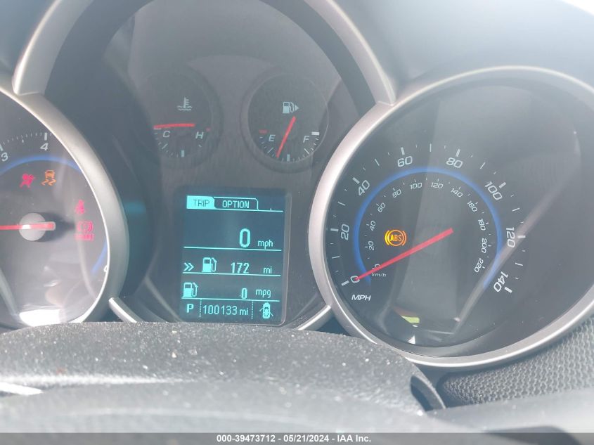 2016 Chevrolet Cruze Limited 1Lt Auto VIN: 1G1PE5SB9G7186093 Lot: 39473712