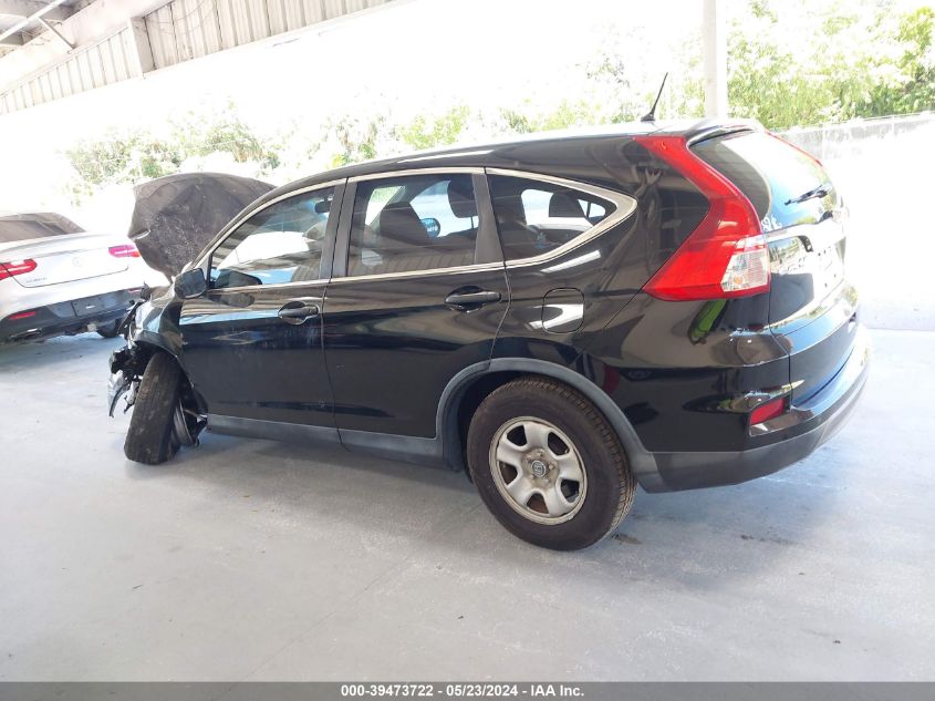 2015 Honda Cr-V Lx VIN: 3CZRM3H30FG703107 Lot: 39473722