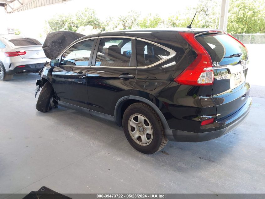 2015 Honda Cr-V Lx VIN: 3CZRM3H30FG703107 Lot: 39473722