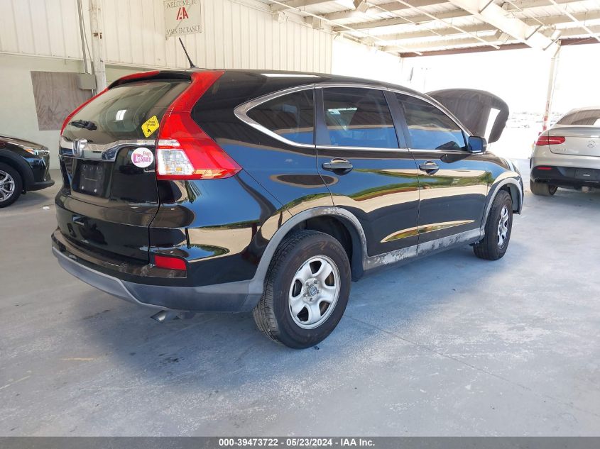 2015 Honda Cr-V Lx VIN: 3CZRM3H30FG703107 Lot: 39473722