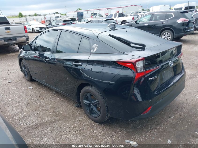 2021 Toyota Prius Le VIN: JTDKAMFU4M3140550 Lot: 39473723