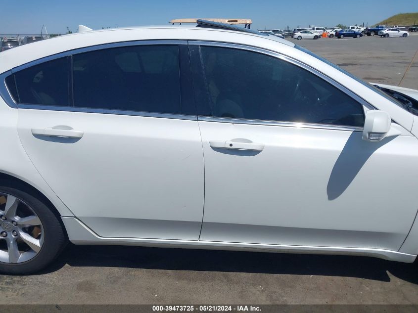 2012 Acura Tl 3.5 VIN: 19UUA8F54CA022633 Lot: 39473725