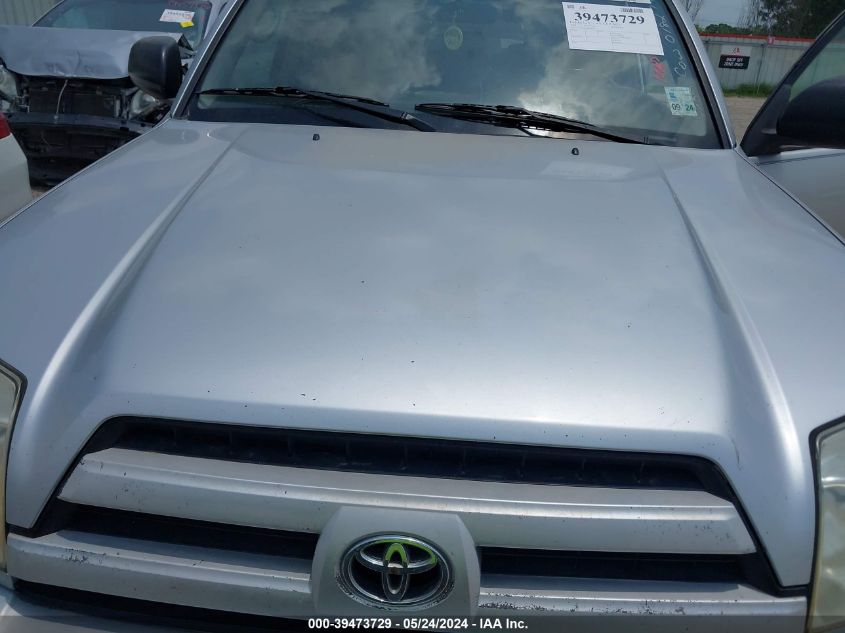 2004 Toyota 4Runner Sr5 V6 VIN: JTEZU14R540018277 Lot: 39473729