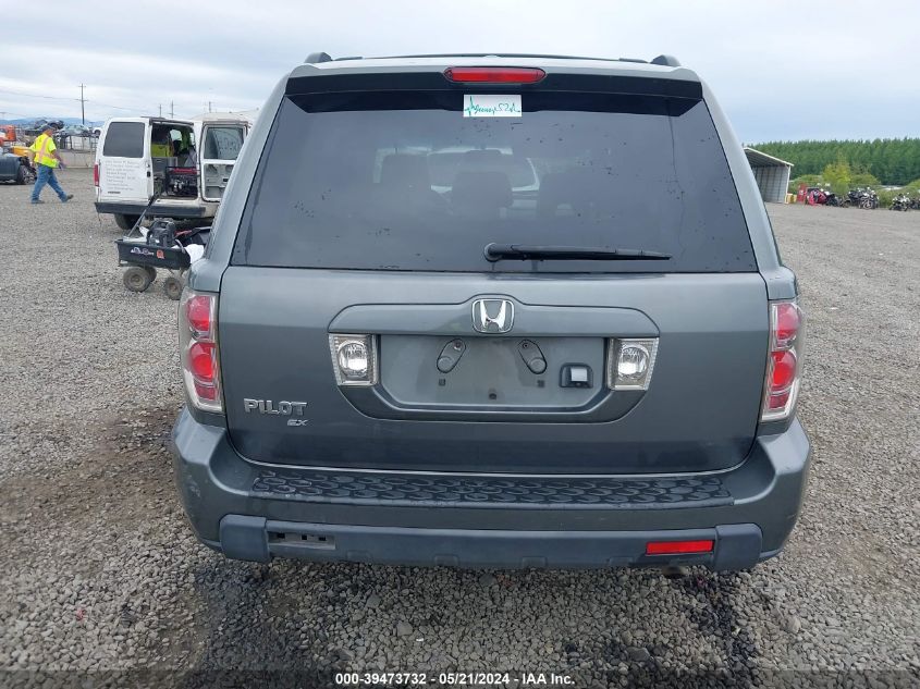 5FNYF287X7B010545 2007 Honda Pilot Ex-L