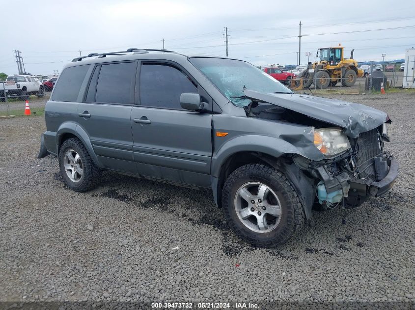 5FNYF287X7B010545 2007 Honda Pilot Ex-L