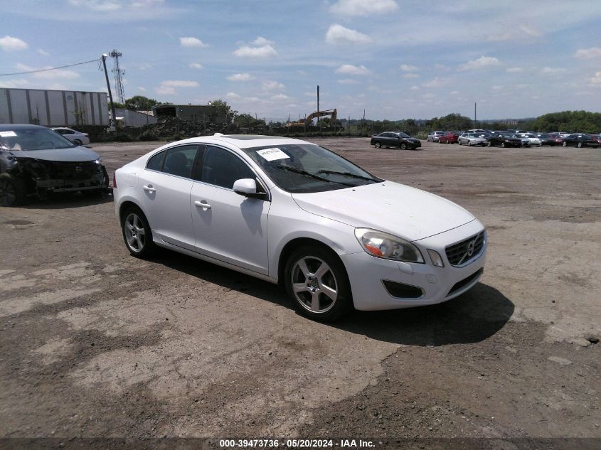 2013 Volvo S60 T5/T5 Platinum/T5 Premier/T5 Premier Plus VIN: YV1612FH9D2176758 Lot: 39473736