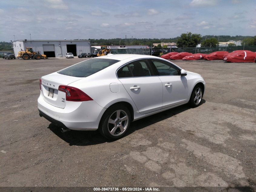 2013 Volvo S60 T5/T5 Platinum/T5 Premier/T5 Premier Plus VIN: YV1612FH9D2176758 Lot: 39473736