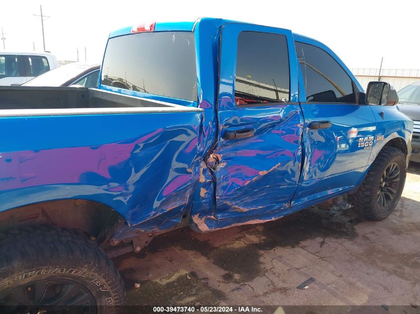 2023 Ram 1500 Classic Tradesman Quad Cab 4X4 6'4 Box VIN: 1C6RR7FT4PS529576 Lot: 39473740