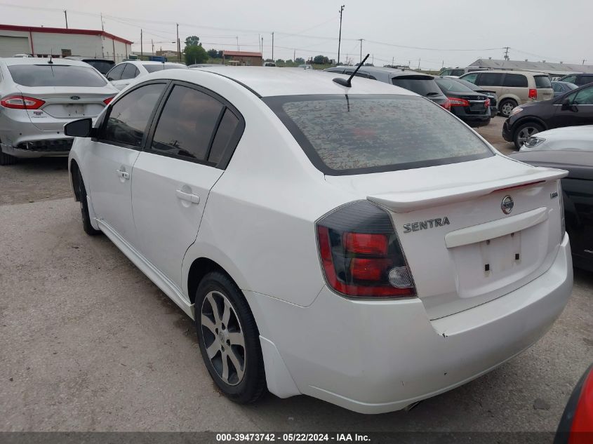 2012 Nissan Sentra 2.0 Sr VIN: 3N1AB6AP7CL768016 Lot: 39473742