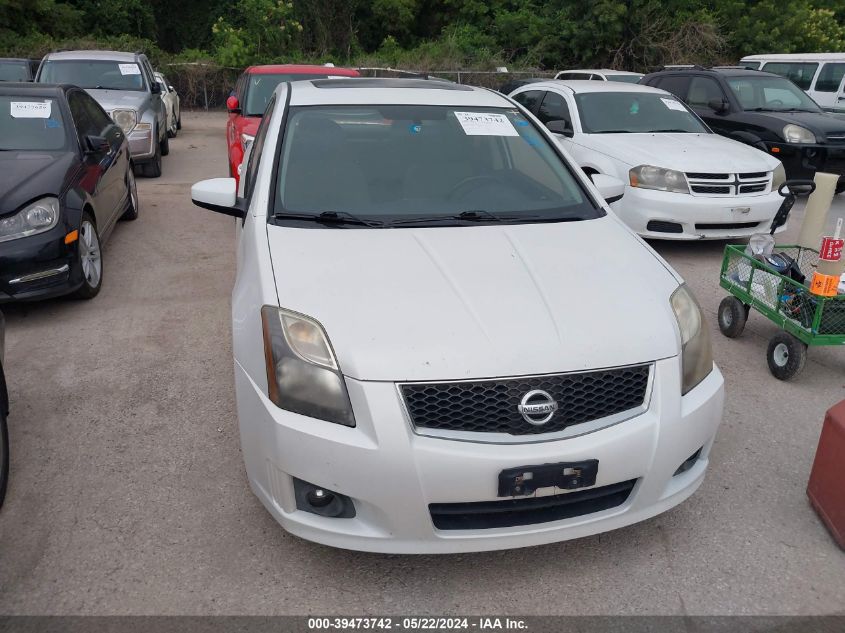 2012 Nissan Sentra 2.0 Sr VIN: 3N1AB6AP7CL768016 Lot: 39473742