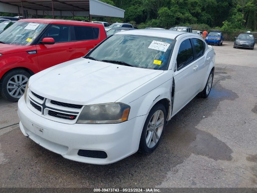 2014 Dodge Avenger Se VIN: 1C3CDZAB3EN188663 Lot: 39473743