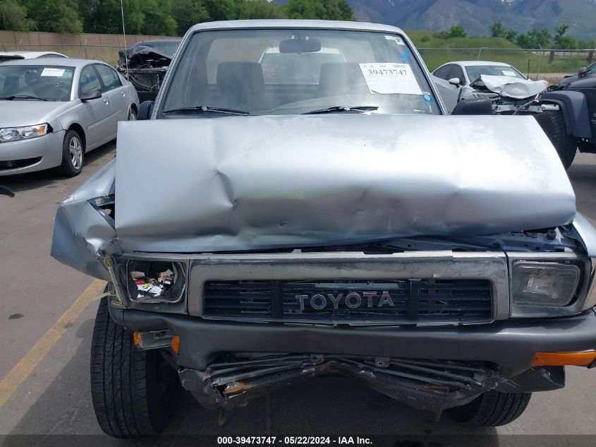 1991 Toyota Pickup 1/2 Ton Sht Wheelbase Dlx VIN: JT4RN01PXM0013073 Lot: 39473747