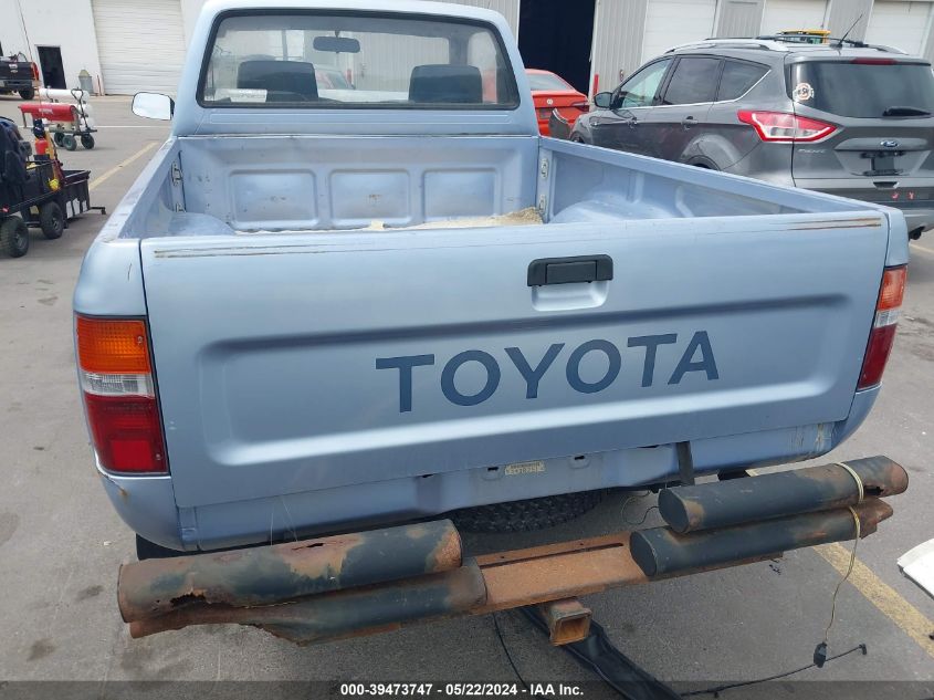 1991 Toyota Pickup 1/2 Ton Sht Wheelbase Dlx VIN: JT4RN01PXM0013073 Lot: 39473747