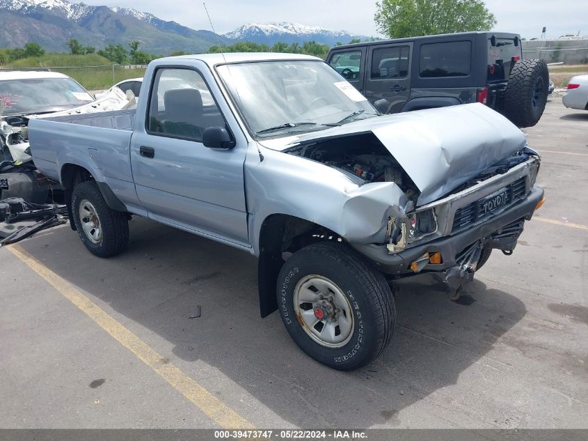 1991 Toyota Pickup 1/2 Ton Sht Wheelbase Dlx VIN: JT4RN01PXM0013073 Lot: 39473747