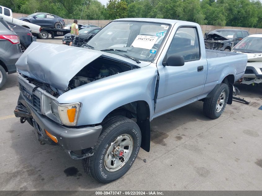 1991 Toyota Pickup 1/2 Ton Sht Wheelbase Dlx VIN: JT4RN01PXM0013073 Lot: 39473747