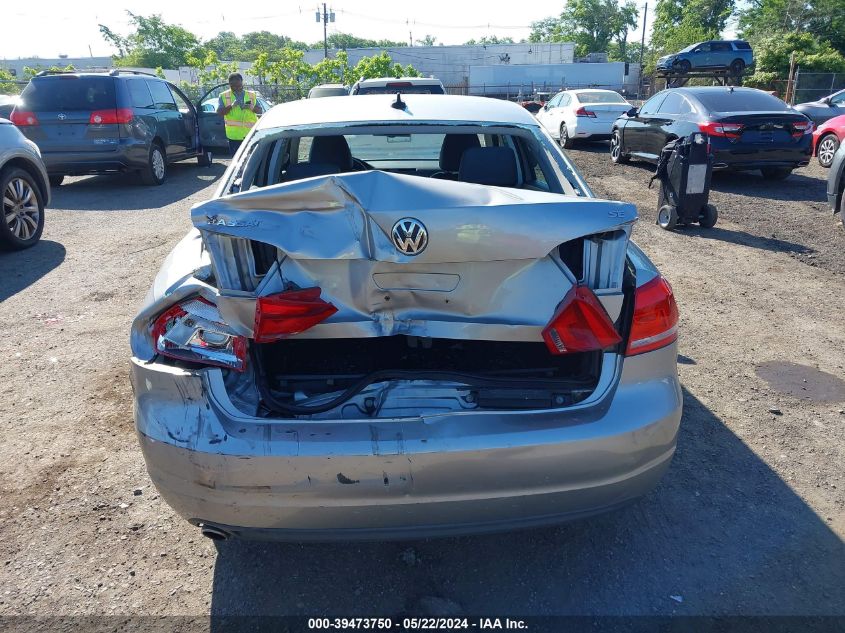 2012 Volkswagen Passat 2.5L Se VIN: 1VWBP7A31CC028797 Lot: 39473750