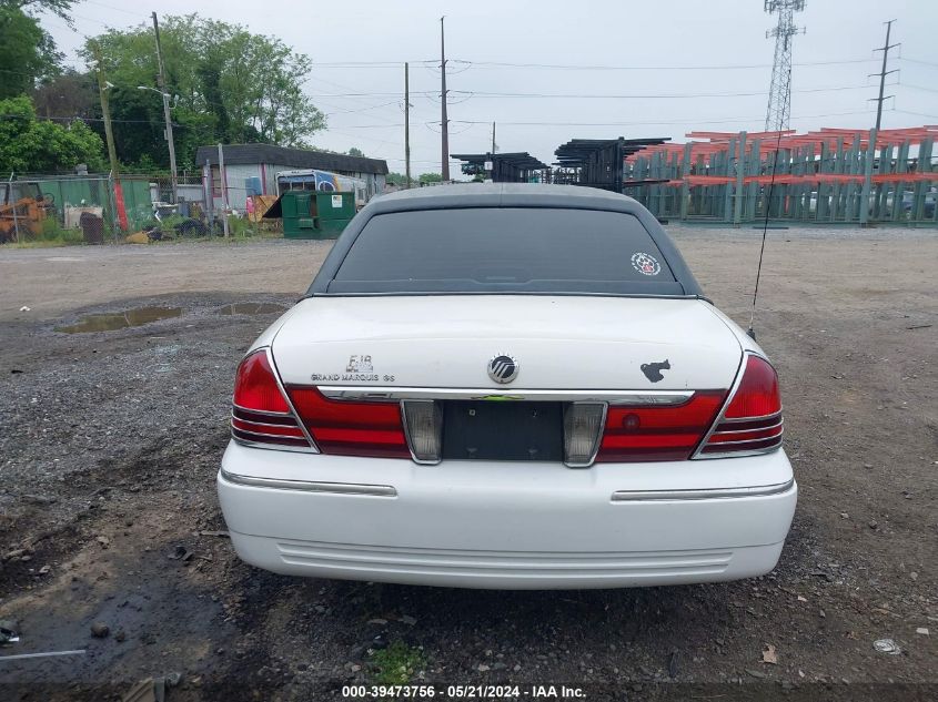 2005 Mercury Grand Marquis Gs VIN: 2MEFM74W05X604838 Lot: 39473756