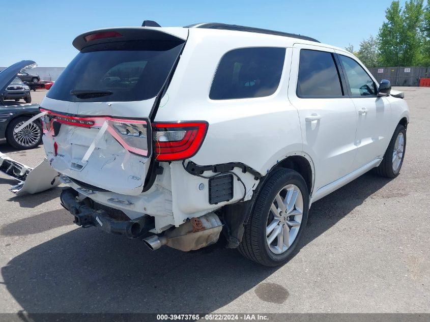 2023 Dodge Durango Gt Plus Awd VIN: 1C4RDJDG9PC688064 Lot: 39473765