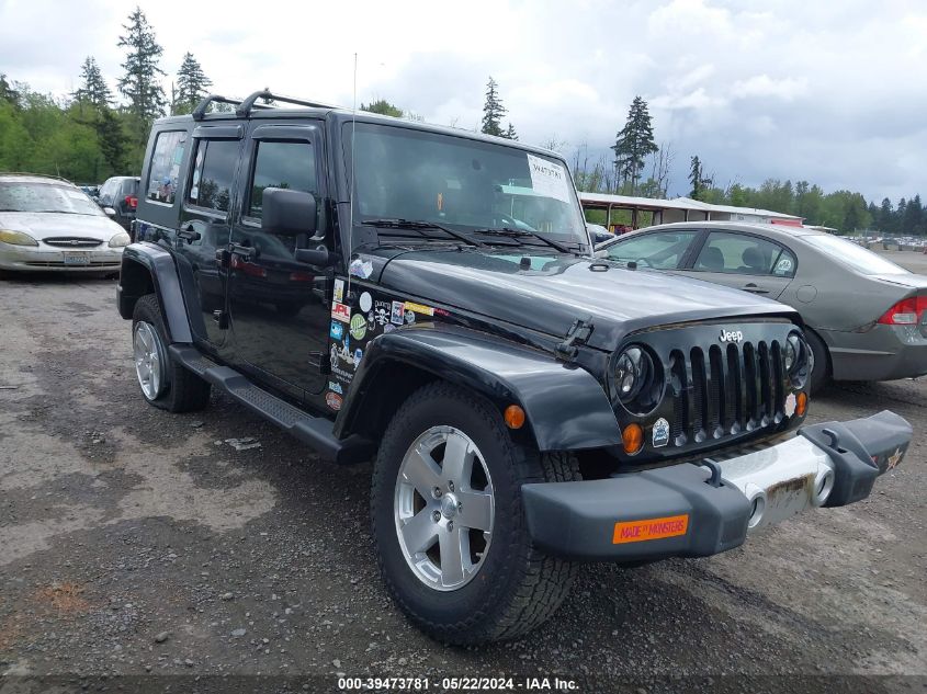 2009 Jeep Wrangler Unlimited Sahara VIN: 1J8GA59129L703768 Lot: 39473781