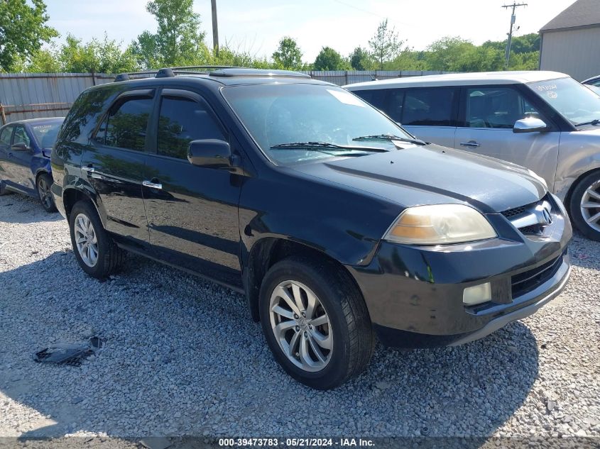 2006 Acura Mdx VIN: 2HNYD18786H539303 Lot: 39473783