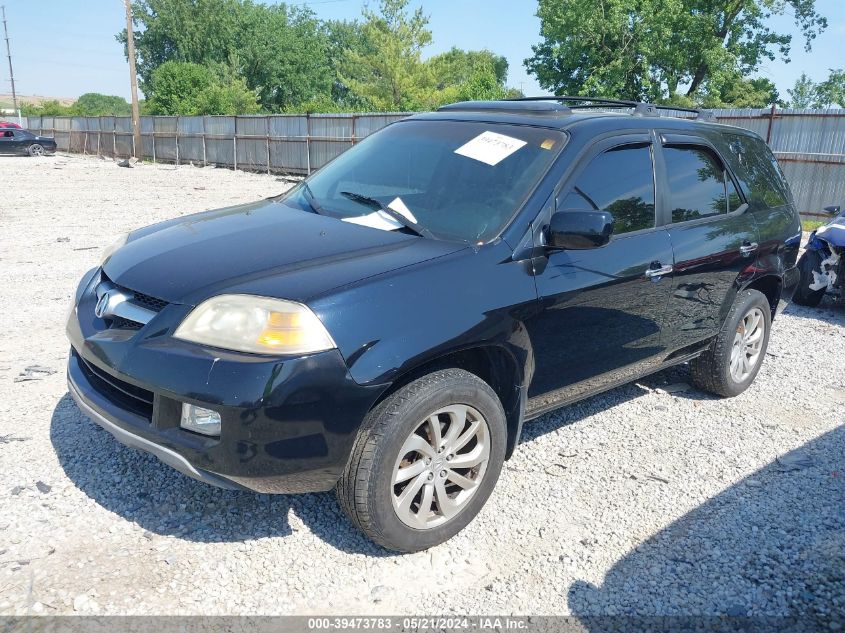 2006 Acura Mdx VIN: 2HNYD18786H539303 Lot: 39473783