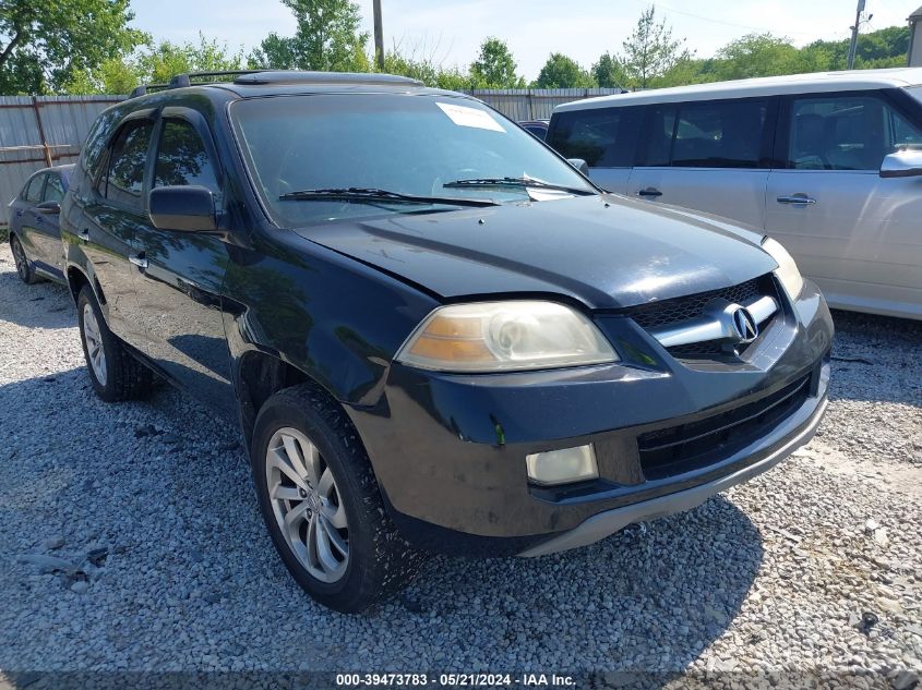 2006 Acura Mdx VIN: 2HNYD18786H539303 Lot: 39473783