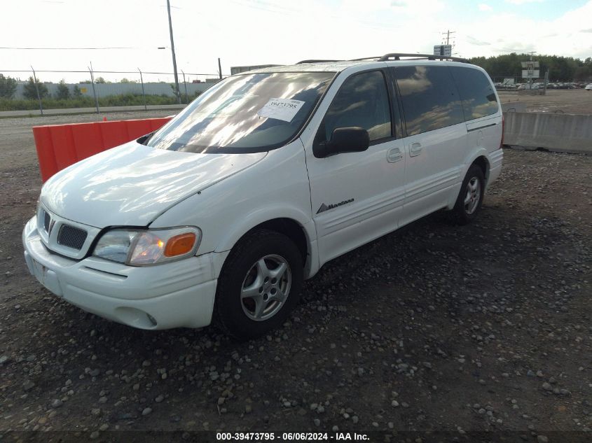 1999 Pontiac Montana / Trans Sport VIN: 1GMDX03E3XD156147 Lot: 39473795