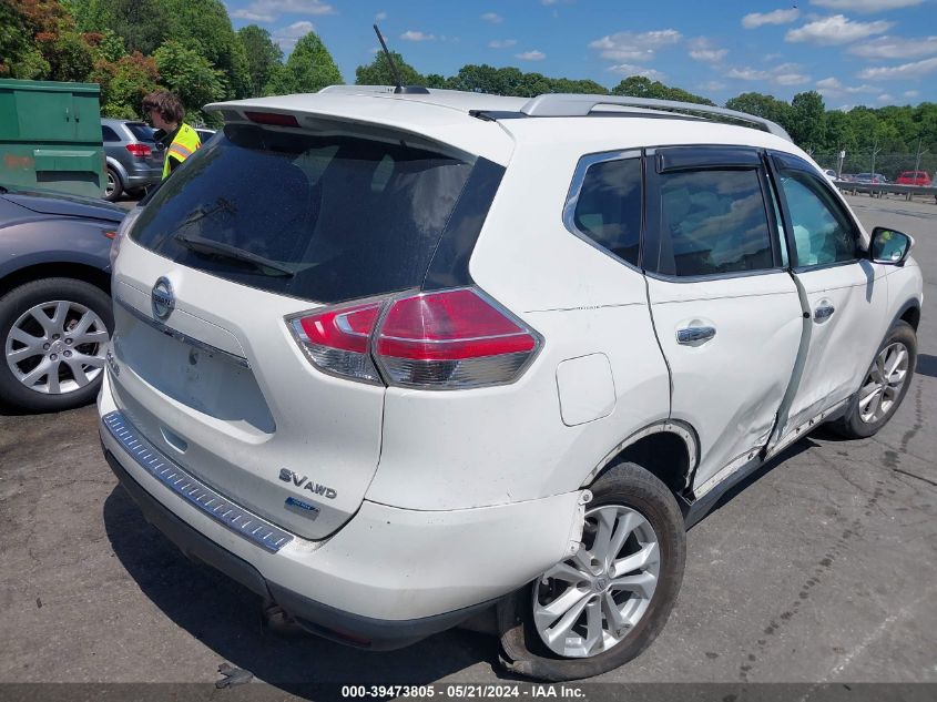 2014 Nissan Rogue Sv VIN: 5N1AT2MK2EC843282 Lot: 39473805