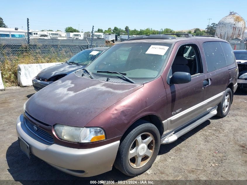 2000 Nissan Quest Gle/Gxe/Se-Cloth/Se-Leather VIN: 4N2XN11T4YD837088 Lot: 39473806